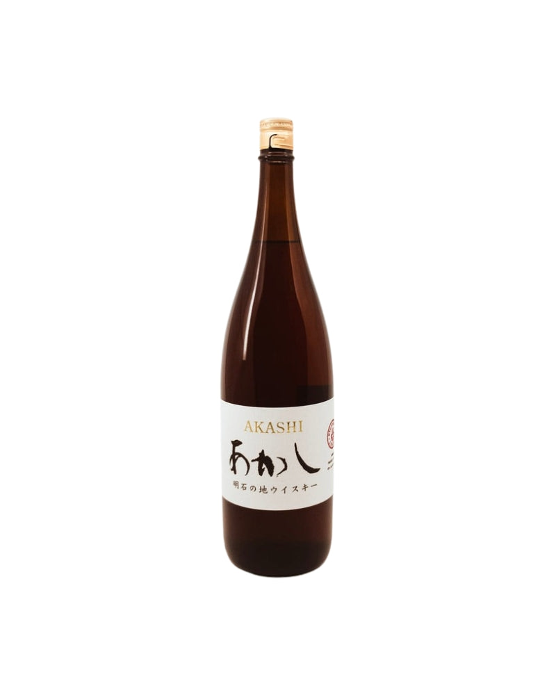 Akashi White Oak Eigashima Shuzo Blended Japanese Whiskey 1.8L