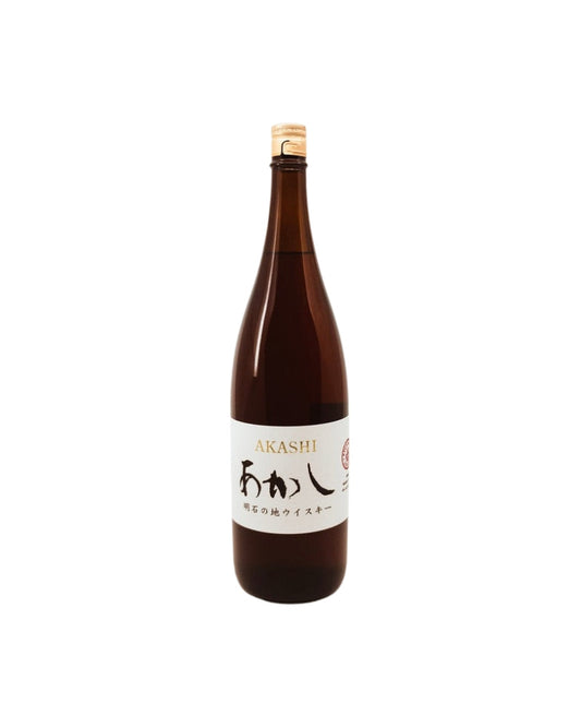 Akashi White Oak Eigashima Shuzo Blended Japanese Whiskey 1.8L