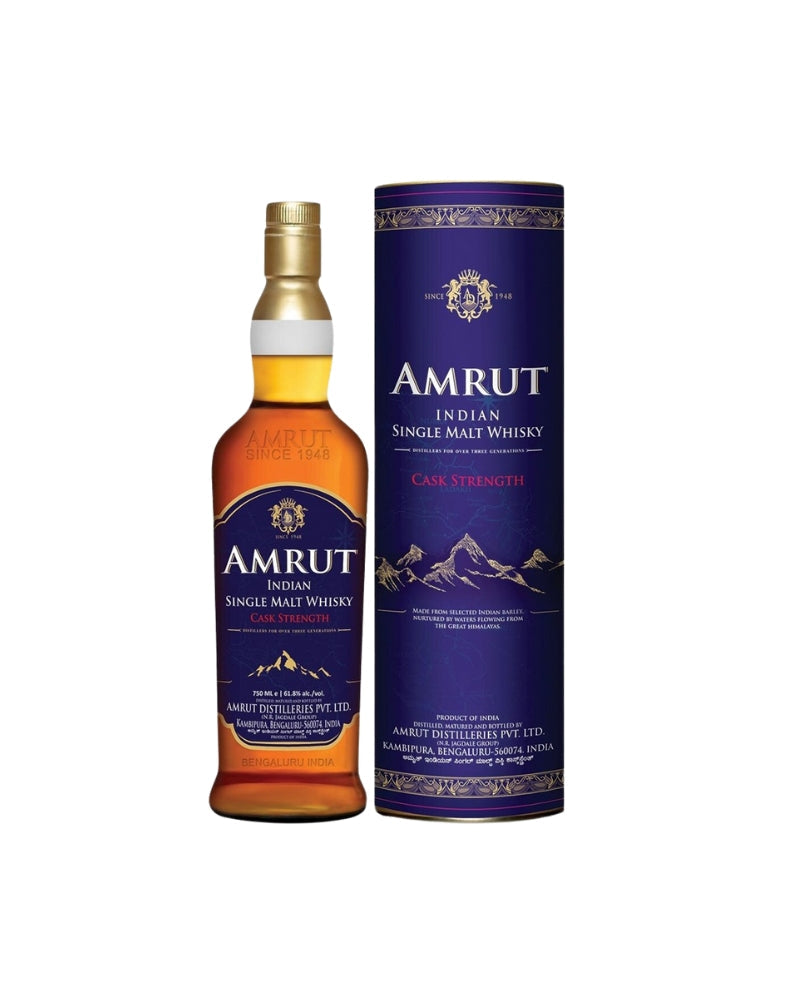 Amrut Cask Strength Indian Single Malt Whisky 750mL