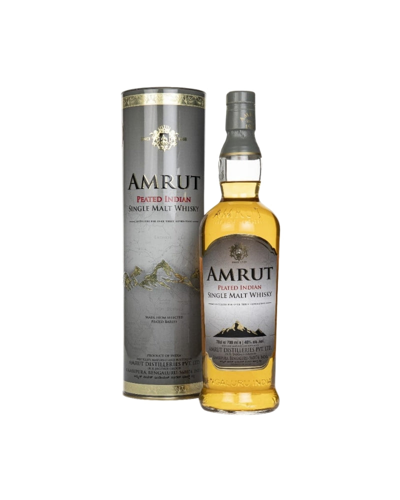 Amrut Peated Indian Single Malt Whisky 750mL