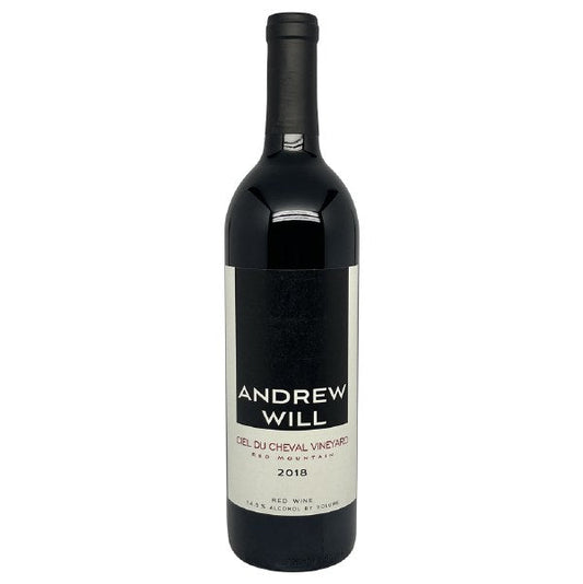 Andrew Will Ciel Du Cheval Red Mountain Merlot/Cabernet Franc 2018