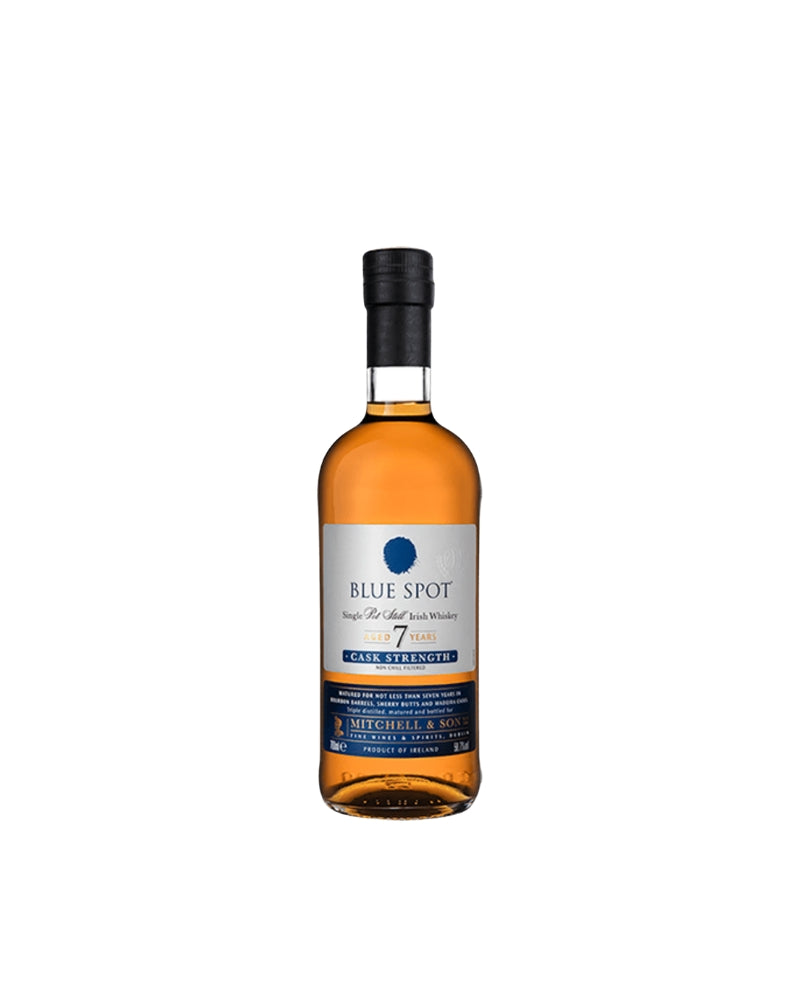 Blue Spot Cask Strength 7 Year Irish Whiskey