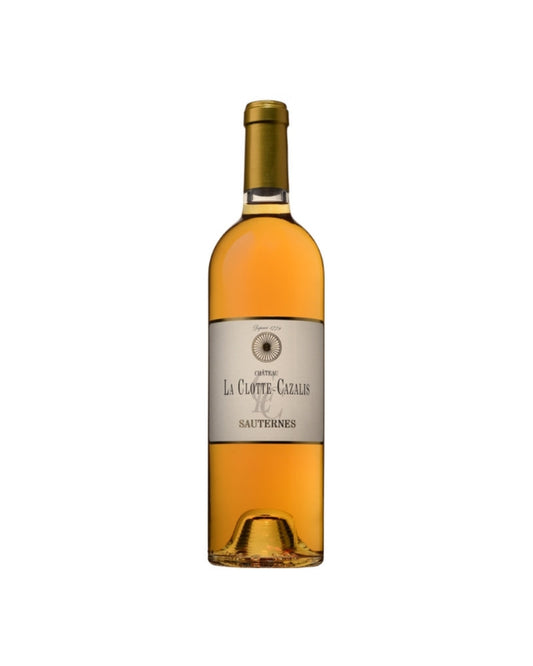 Chateau La Clotte-Cazalis Sauternes 2015 375mL