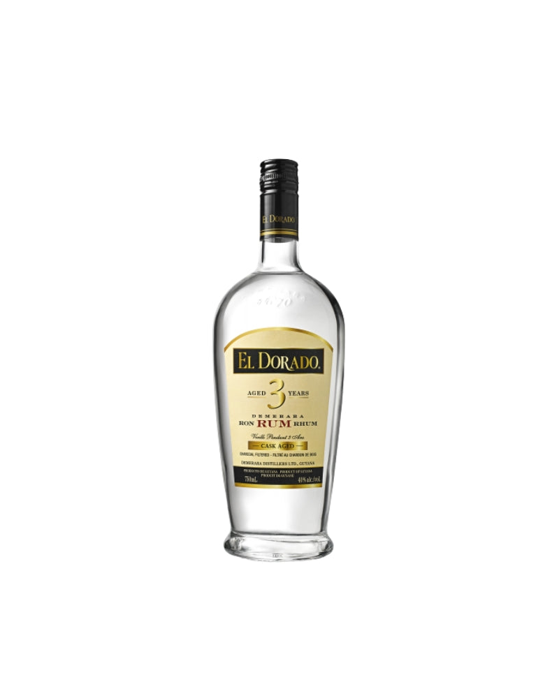 El Dorado Cask Aged 3yr White Rum 750ml
