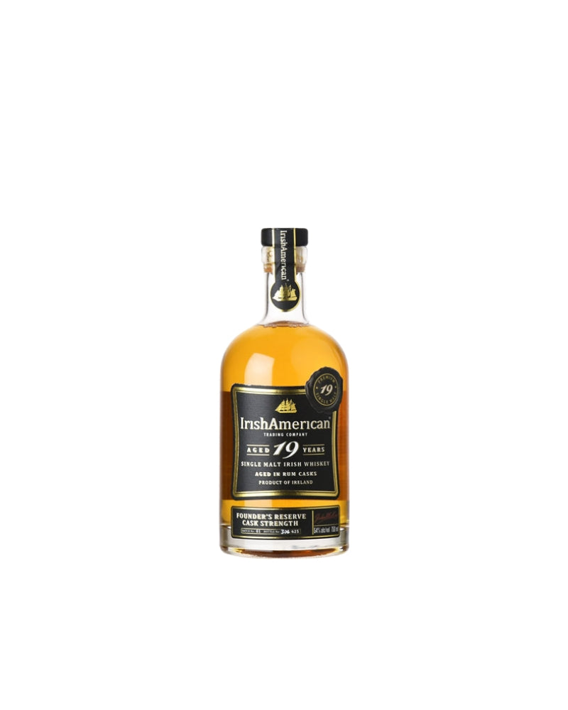 IrishAmerican 19 Year Founders Reserve Cask Strength Single Malt Irish Whiskey