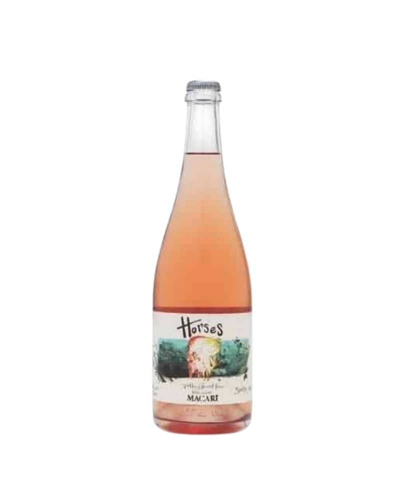 Macari Horses Sparkling Petit Verdot North Fork 2022