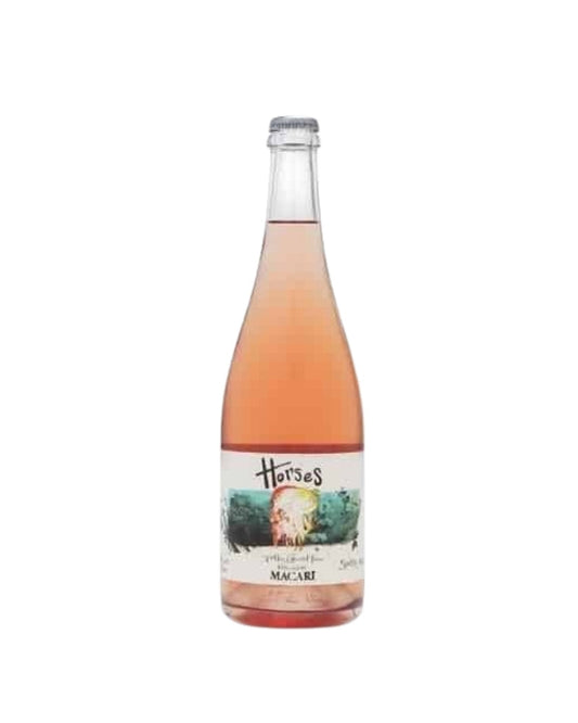 Macari Horses Sparkling Petit Verdot North Fork 2022