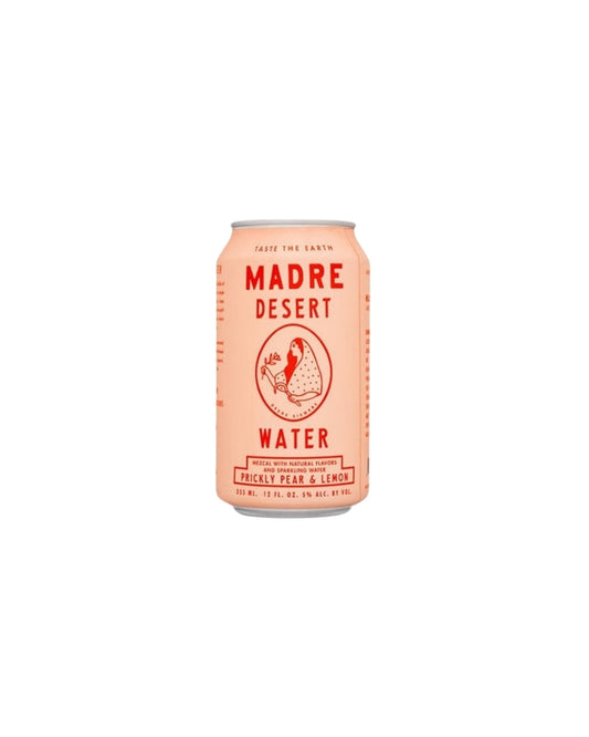 Madre Mezcal Desert Water  Prickly Pear & Lemon 12oz Can