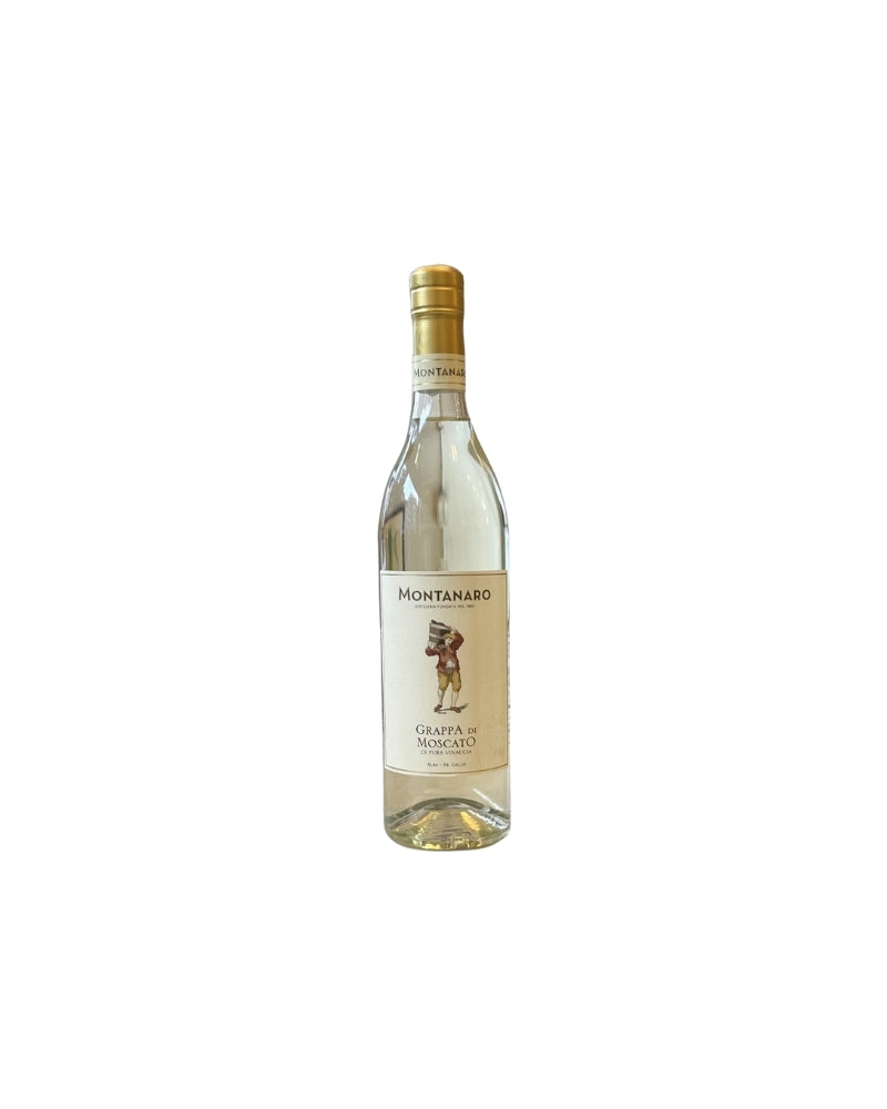 Montanaro Grappa di Moscato di Pura Vinaccia 700mL
