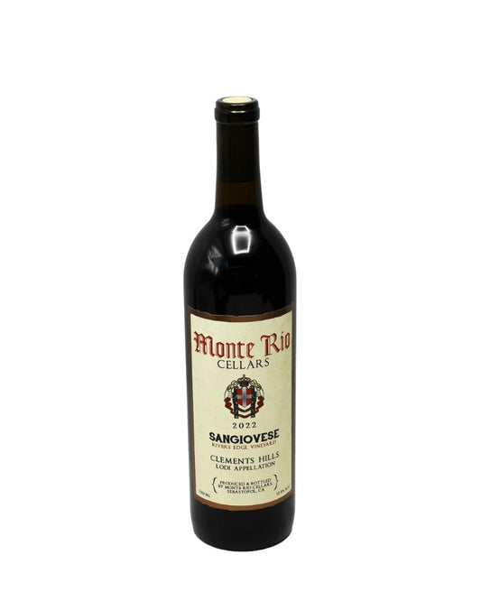 Monte Rio River's Edge Lodi Sangiovese 2022