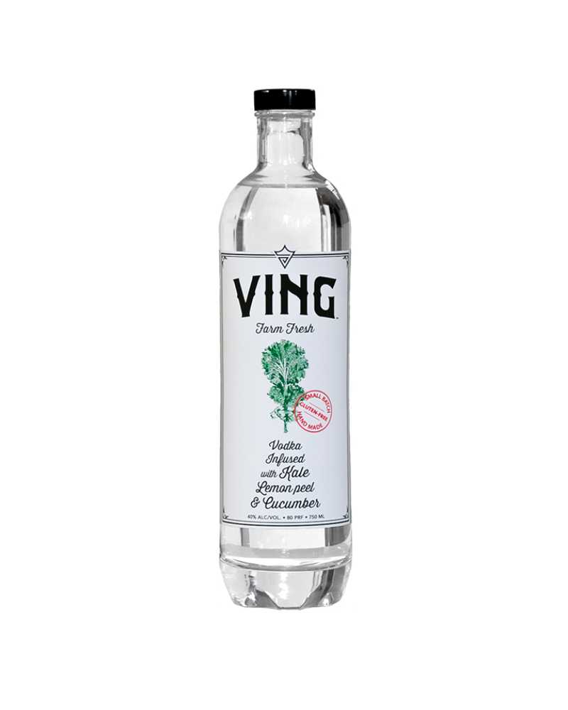 Ving Vodka Kale Lemon Cucumber Infused 750mL