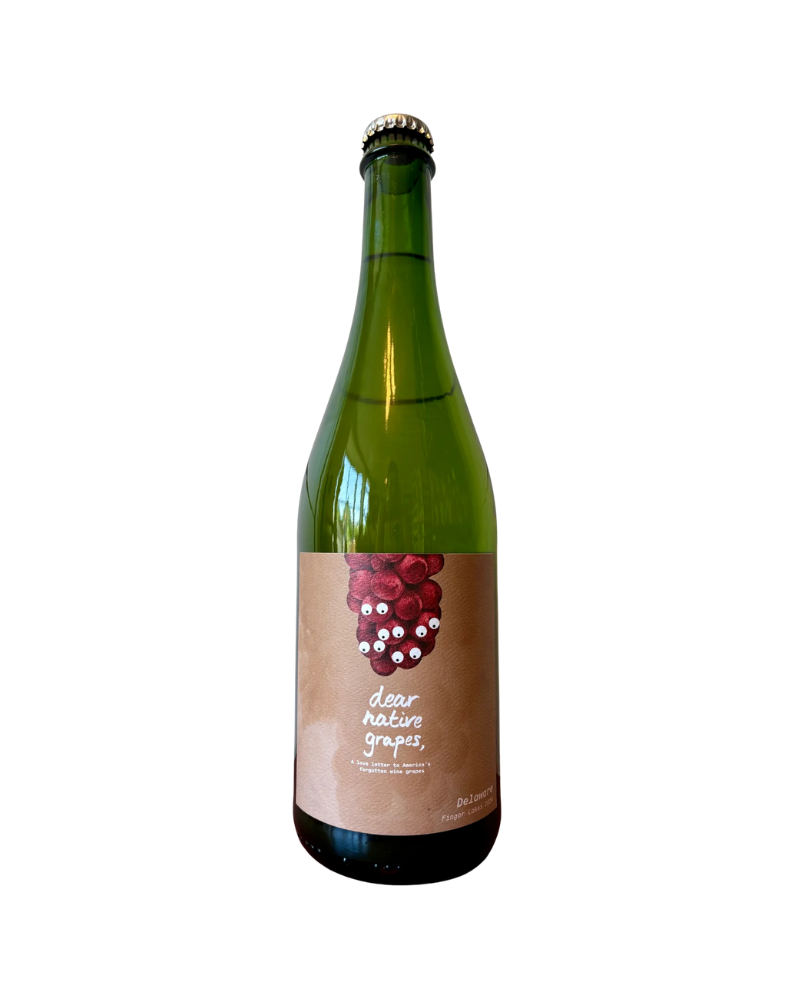 dear native grapes, Sparkling Delaware 2024