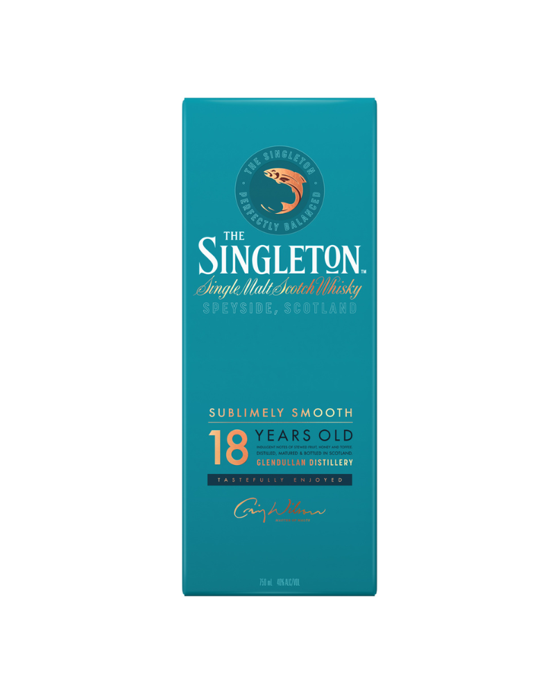 The Singleton of Glendullan 18 Years Old Single Malt Scotch Whisky