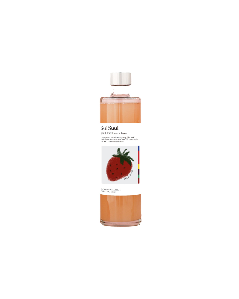Ssal Suul Strawberry Makgeolli 375mL