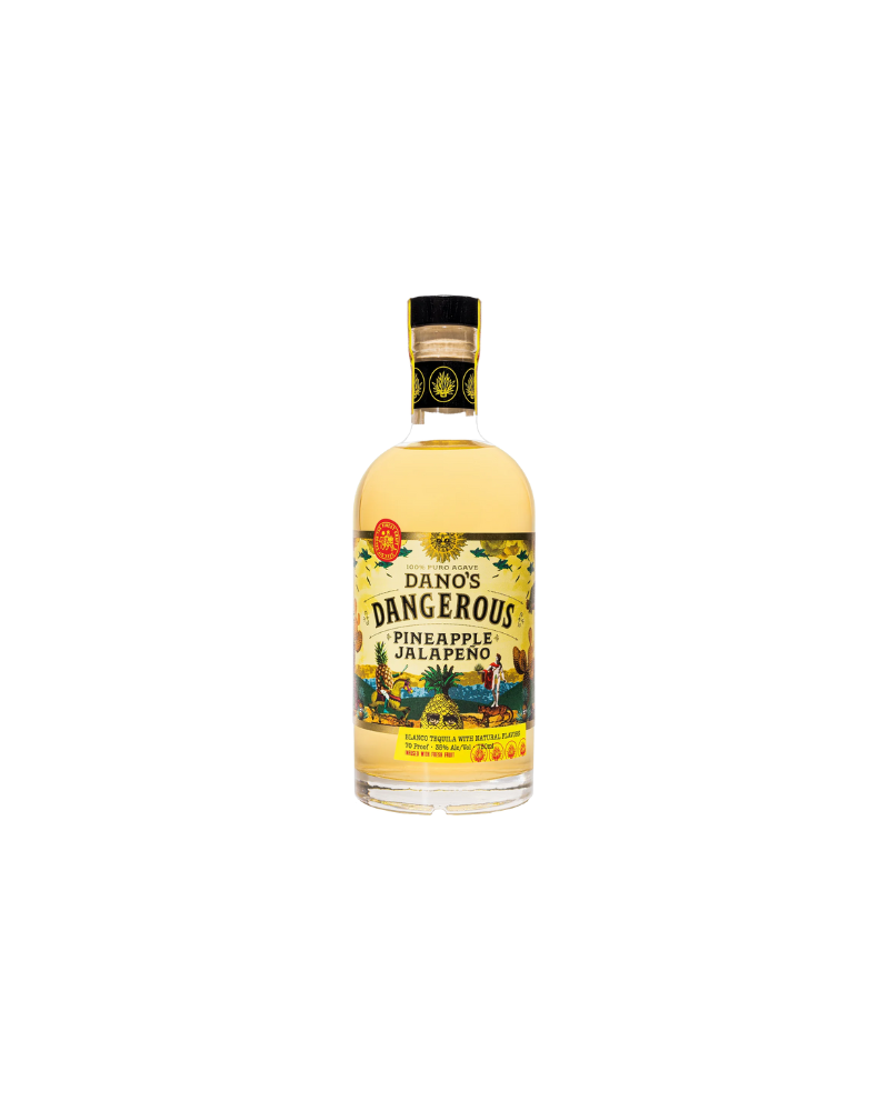 Dano's Dangerous Infusion Tequila with Jalapeno Pineapple 750mL