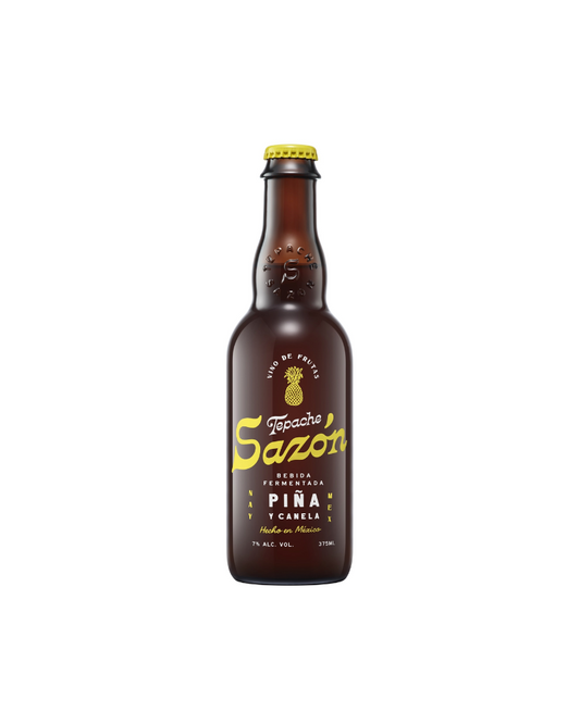 Tepache Sazon Pina y Canela Pineapple & Cinnamon Cider 375mL