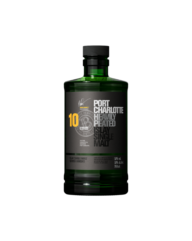 Bruichladdich Port Charlotte Heavily Peated Islay Single Malt Scotch 10 Year 750ml