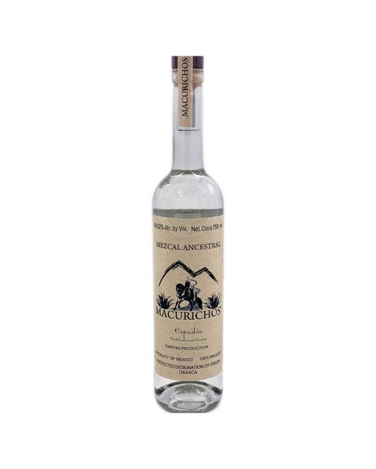 Macurichos Lmt. Production Espadin Destilado con Cacao Mezcal Ancestral 750mL