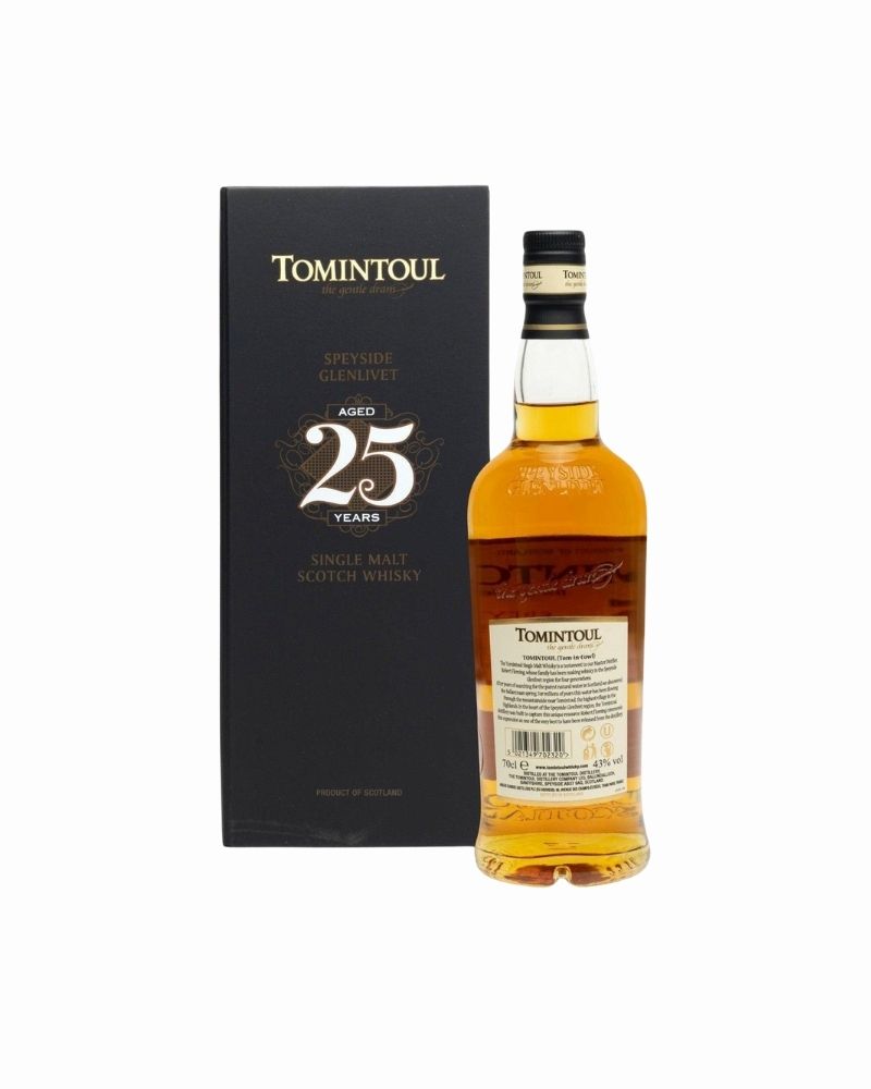Tomintoul 25 Year Old Single Malt Scotch Whisky