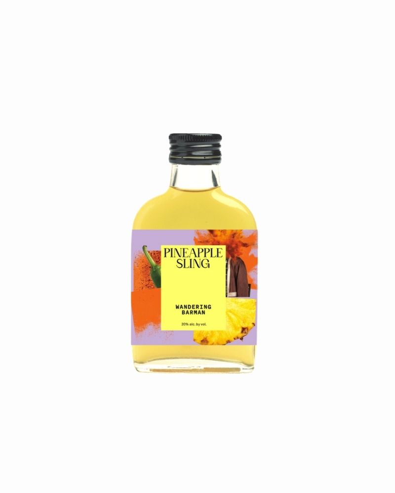 Wandering Barman Pineapple Sling (Fomo) Handcrafted Cocktail 100mL