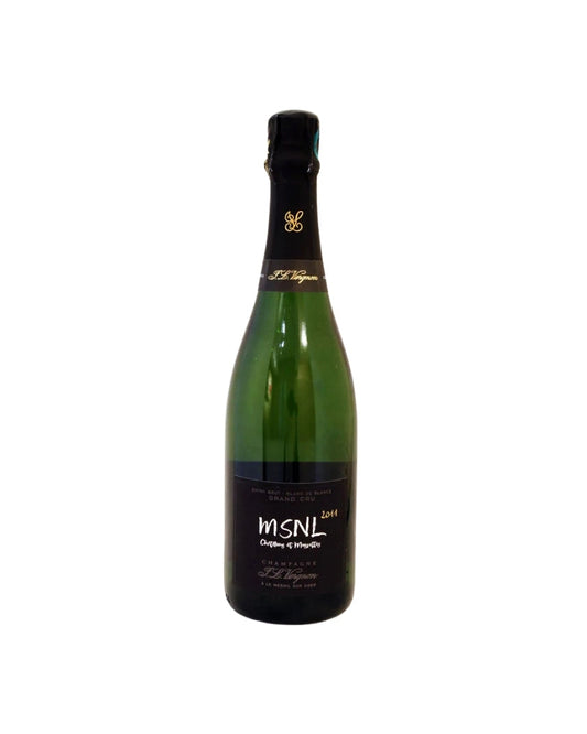 Champagne J.L. Vergnon Grand Cru Extra Brut MSNL Chetillons et Mussetts BdB 2011