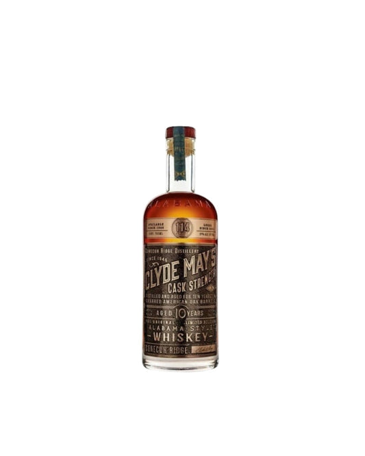 Clyde May's Cask Strength Alabama Style 10 Year Whiskey 750mL