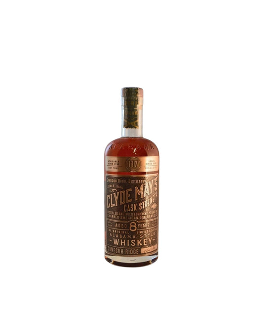 Clyde May's Cask Strength Alabama Style 8 Year Whiskey 750mL