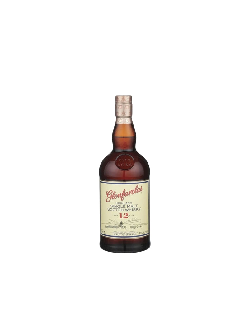 Glenfarclas Highland Single Malt Scotch Whisky 12 Years 750ml
