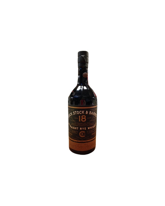 Lock Stock & Barrel 18 Year Old Straight Rye Whiskey