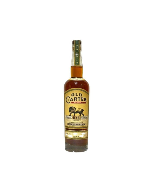 Old Carter Small Batch Rye Whiskey #9