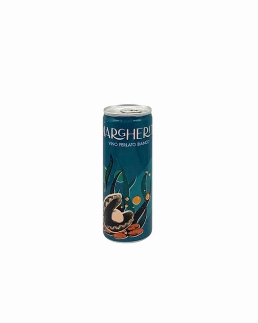Palumbo P Via Cigliano Vino Margherite Perlato Bianco 250mL Can