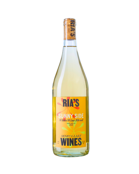 Ria's Wines Sunny Side White Wine Blend Seneca Lake 2024