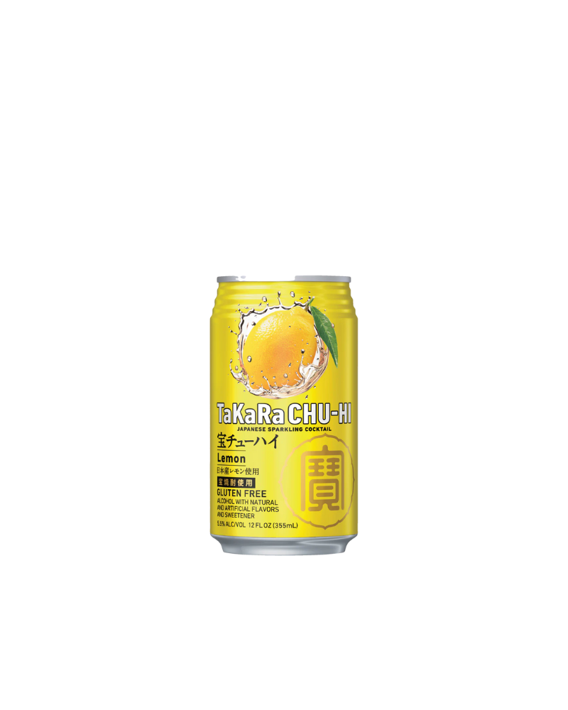 TaKaRa CHU-HI Japanese Sparkling Sake Cocktail Lemon 355mL