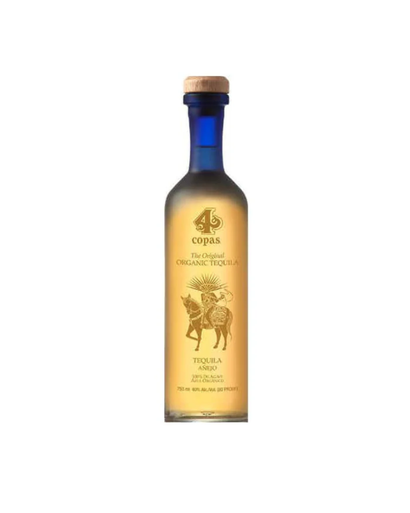 4 Copas Tequila Anejo 750mL