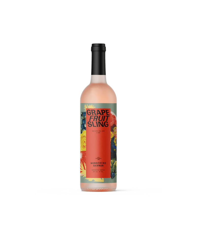 Wandering Barman Grapefruit Sling (Iron Lady) Handcrafted Cocktail 750mL